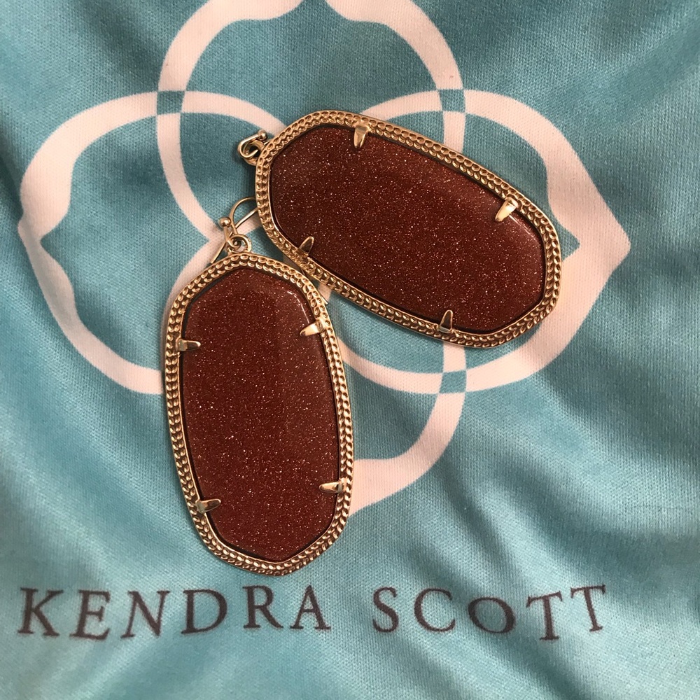 Kendra Scott Danielle Earrings in Goldstone